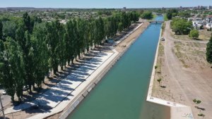 Así avanza la ampliación del Paseo del Canal Grande en la margen Norte de Roca