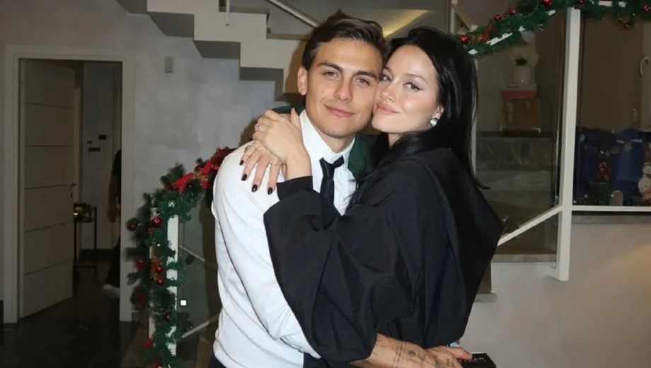 Paulo Dybala junto a Oriana Sabatini. 