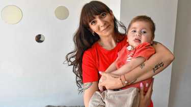 Felipe, el bebé de Neuquén que fue trasplantado del corazón, recibió el alta y celebró el Día de la Madre