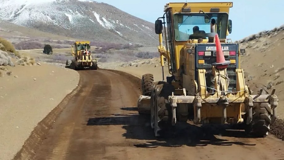 Apertura anticipada de un paso oculto entre Neuquén y Chile. (Gentileza Gobierno de Neuquén).