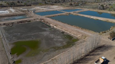 Avanza la ampliación de planta de tratamiento de líquidos cloacales para Huincul y Cutral Co
