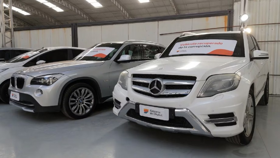 Remate de autos en Chubut.