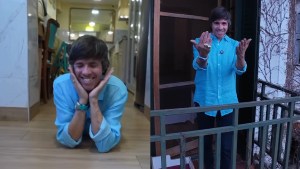 Robertito Funes Ugarte mostró su cocina reciclada: amplia, estilo inglés y con detalles vintage