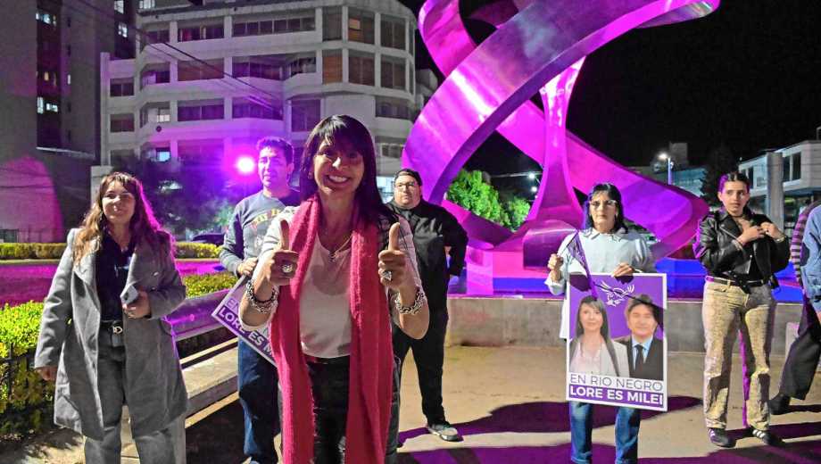 Lorena Villaverde, senadora electa por Río Negro.-