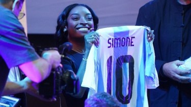 Simone Biles se despidió de Argentina con un emotivo mensaje: “Me voy con el corazón lleno”