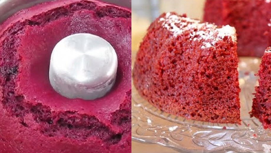 Torta nube de remolacha.