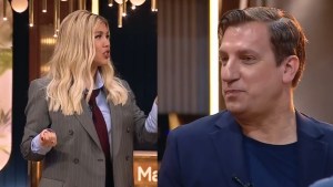 Maxi López fue con los tapones de punta contra Wanda Nara en el debut de MasterChef Celebrity