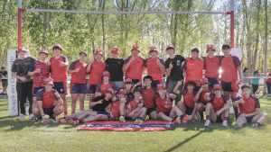 La M16 del Roca Rugby Club gritó campeón en el norpatagónico 2025 con un sólido triunfo