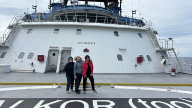 Expedición científica en el Mar Argentino: cómo es la vida arriba del buque Falkor (Too), una experiencia única