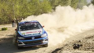 Llanos ganó en Bajada del Agrio y picó en punta en la Copa de Campeones del Rally Neuquino
