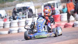 Rossomanno y Suárez deleitaron con su manejo en la doble fecha del Karting con caja