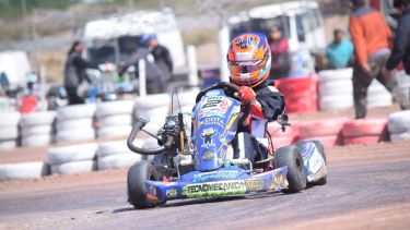 Rossomanno y Suárez deleitaron con su manejo en la doble fecha del Karting con caja