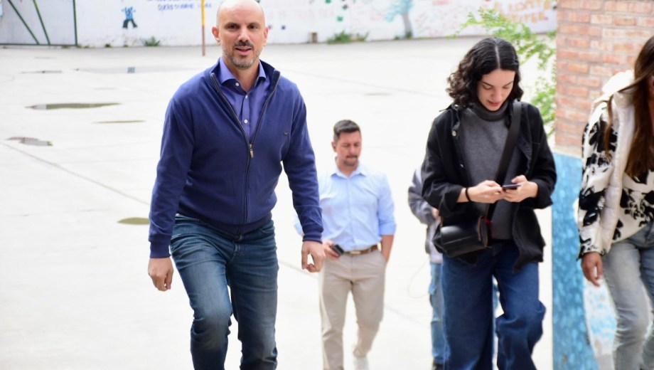 Ousset sobre la BUP: "Lo importante es que la ciudadanía participe y lo haga sabiendo que no es un acto complejo". (Foto: Matías Subat)