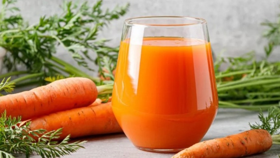 Jugo de zanahoria. 
