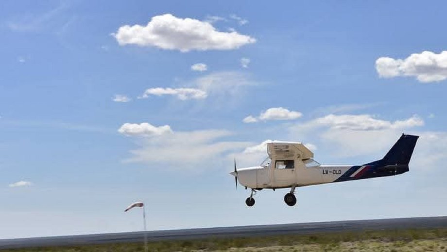 El aeroclub incorporó un Cessna 150 para la escuela de pilotos. (Foto: Gentileza)