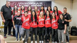 Las Rojas de Neuquén, presentadas en sociedad y listas para la Liga Nacional de básquet