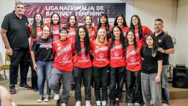 Las Rojas de Neuquén, presentadas en sociedad y listas para la Liga Nacional de básquet