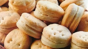 Bizcochitos de grasa sin levadura y sin gluten: rápidos y fáciles