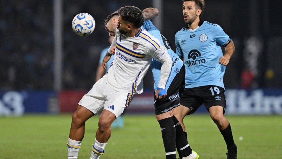 Boca recibe a Belgrano en La Bombonera.