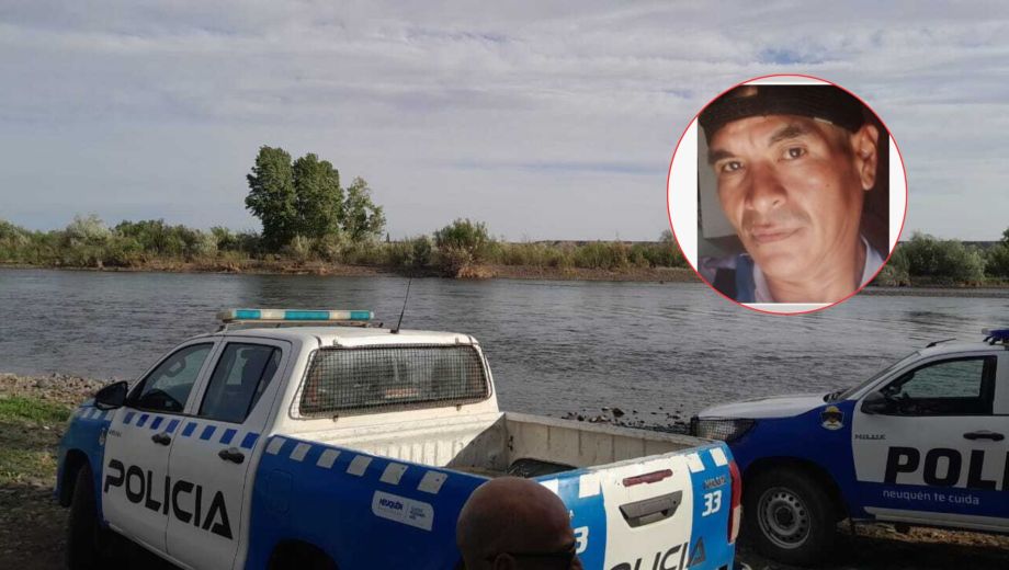 Buscan a un hombre desaparecido en el río en El Chañar. Foto: gentileza