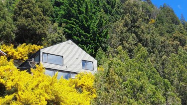 Querían vivir en una casa en la montaña y construyeron esta maravilla en la Patagonia