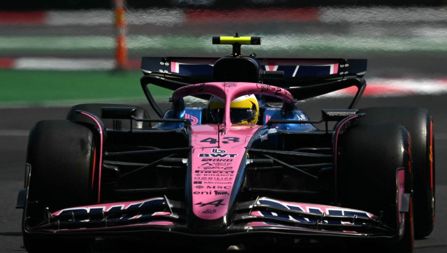 Franco Colapinto en el GP de México.