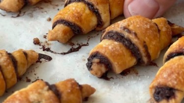 Ni mini croissant ni medialunas y solo 3 ingredientes para estos «crocantitos»