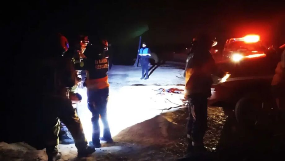 Macabro hallazgo en Chubut. Foto: Red 43