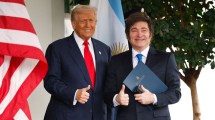 Imagen de El futuro del respaldo de Donald Trump marcó la agenda en la gira económica de Javier Milei