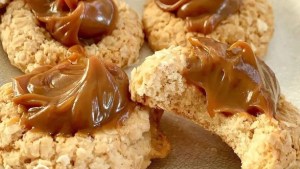 En 3 simples pasos tenés unas ricas pepas de avena y dulce de leche