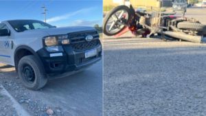 Un enfermero quedó en terapia intensiva tras ser atropellado por una camioneta petrolera en Centenario