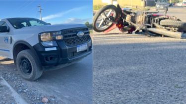 Un enfermero quedó en terapia intensiva tras ser atropellado por una camioneta petrolera en Centenario