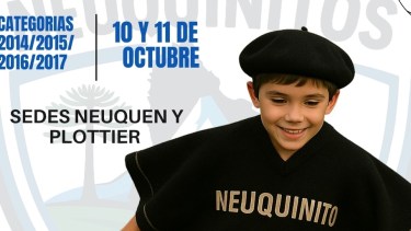 Llega la primera edición del Torneo Neuquinitos