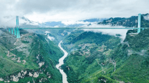 Imagen de China inaugura el puente más alto del mundo y corta distancias de dos horas a dos minutos