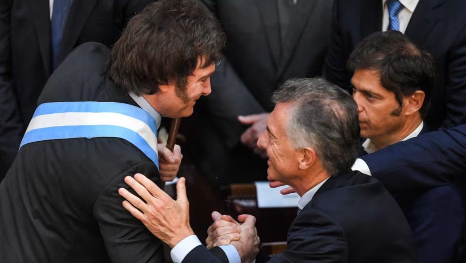 Javier Milei recibió a Mauricio Macri en Olivos.