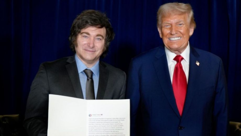 Donald Trump y Javier Milei.