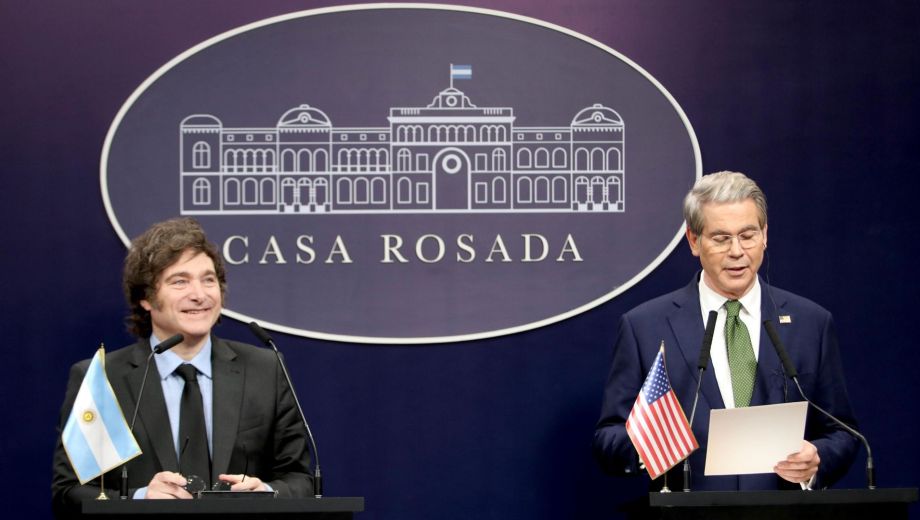 Javier Milei sumó apoyo de Estados Unidos y el mercado lo celebró. 