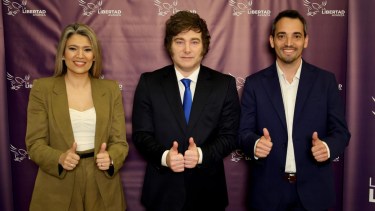 Javier Milei recibió a Nadia Márquez y a los candidatos de La Libertad Avanza de Neuquén
