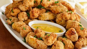 Bocaditos de pollo súper crujientes en 15 minutos con freidora de aire