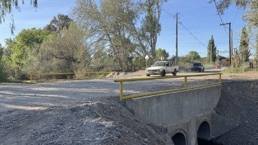 Puente Isla Jordán de Cipolletti reabierto: detalles de la inversión y obra realizada