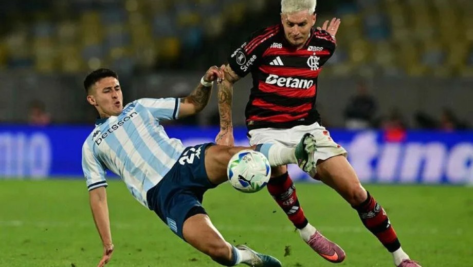 Racing vs Flamengo, por Copa Libertadores.