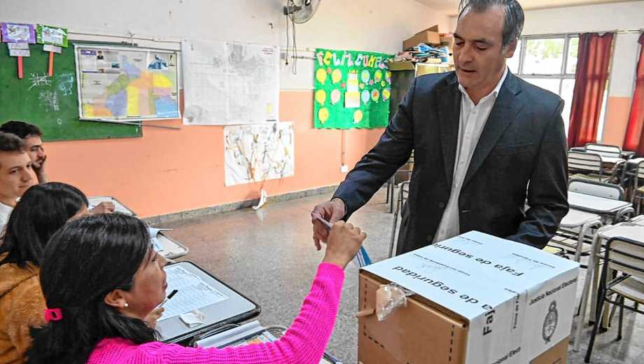 Martín Soria fue candidato en 2023 y 2019. Su caudal de votos bajó. Foto: Juan Thomes