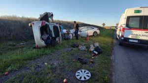Dos muertos en un trágico choque sobre la Ruta 22: eran de Chile y viajaban rumbo a Bahía Blanca