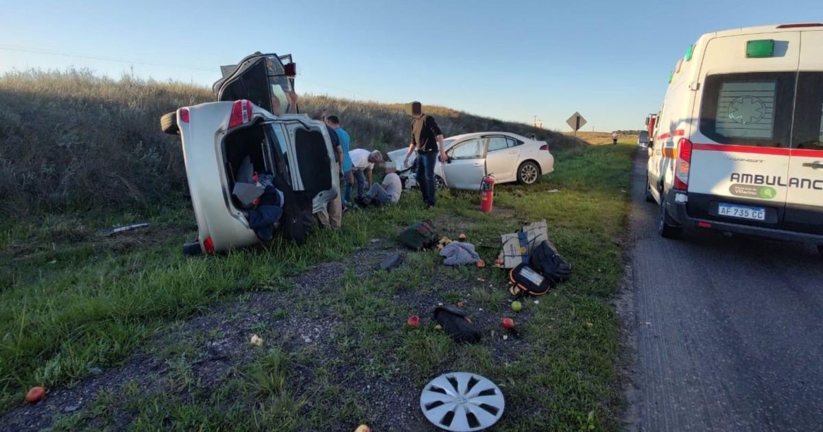 Dos muertos en un trágico choque sobre la Ruta 22: eran de Chile y ...