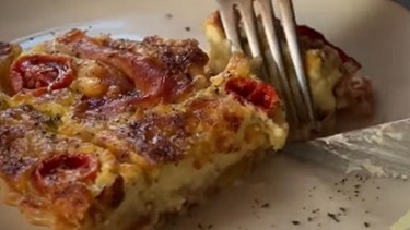 Cómo hacer una tarta de jamón y queso irresistible