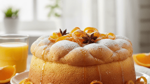 Torta nube de naranja: receta ligera y deliciosa sin azúcar ni harina