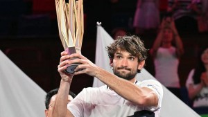 Valentin Vacherot hizo historia: ganó el Masters 1000 de Shanghai y es el campeón con el ranking más bajo