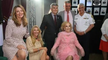 Gala solidaria: Mirtha Legrand dijo presente en el 37° aniversario de la Fundación Policía Federal