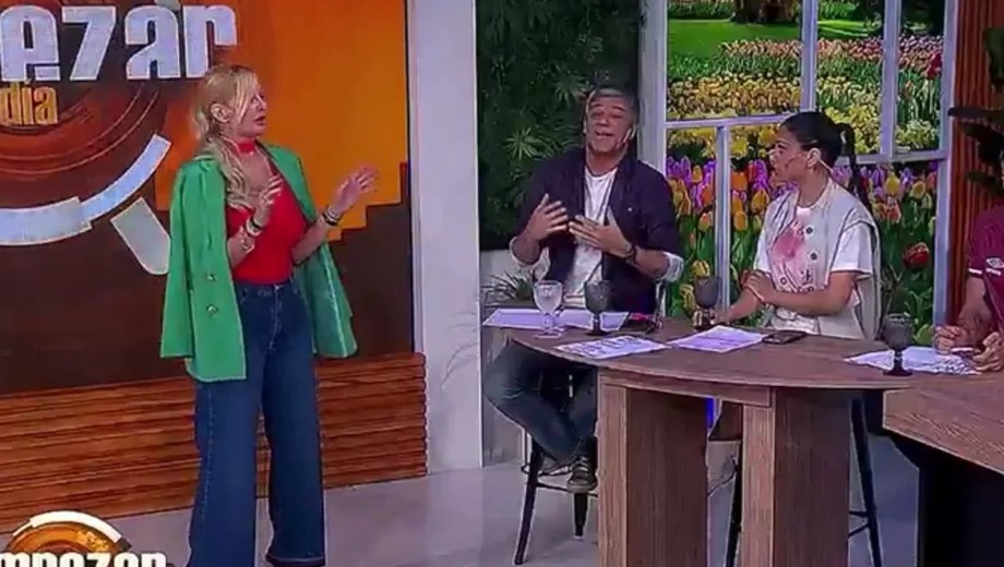 Yuyito Gonzáles en su programa