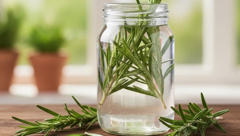 Agua de Romero para el cabello.